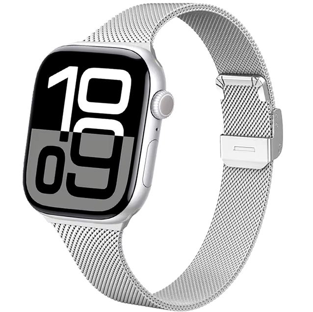 Smalle Milanese Band voor de Apple Watch